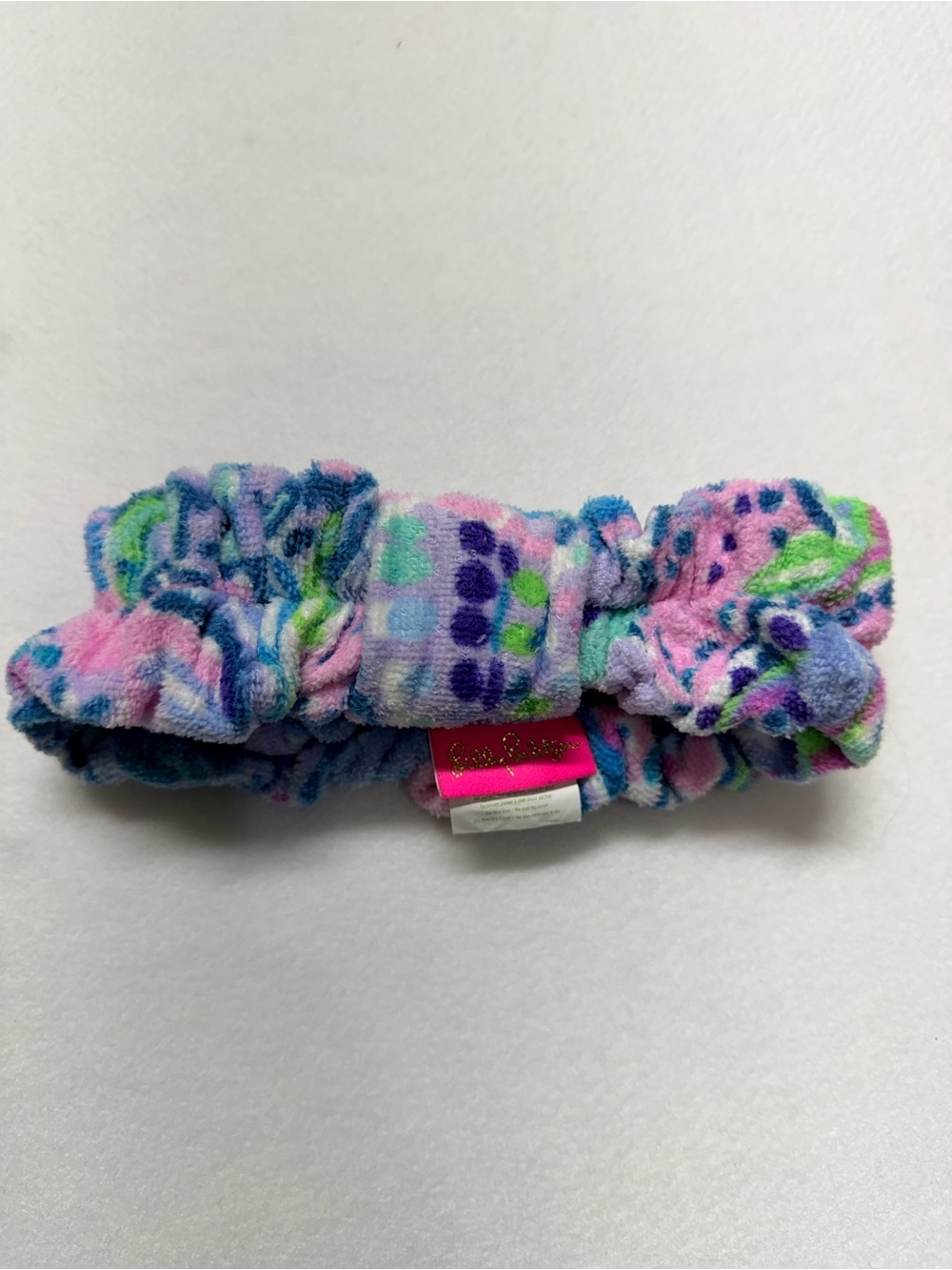 Lilly Pulitzer Plush Floral Headband - Pink/Blue/purple